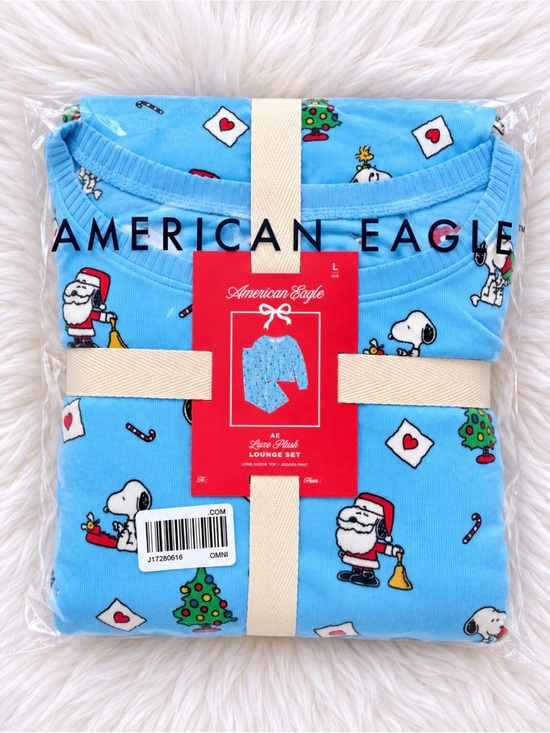 American Eagle Outfitters Other - American Eagle AE  Snoopy Christmas Pajamas PJ Set Sz Large New